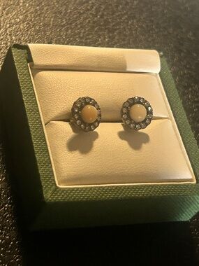 Chloe + Isabelle crystal stone stud earrings